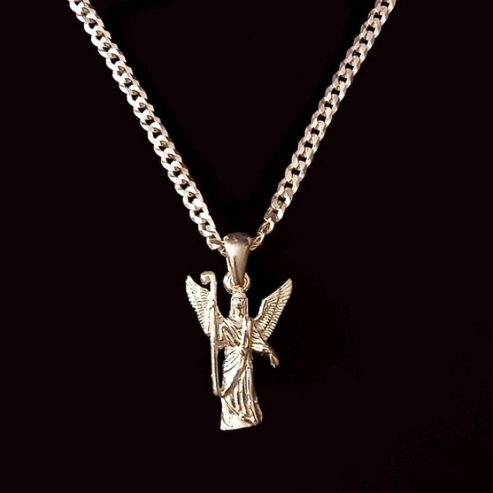925 Arcangel Rafael Necklace
